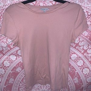Charlotte Russe pink T